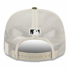 Light Beige/Olive Minnesota Twins New Era 2025 Armed Forces Day 9SEVENTY Stretch-Snap Hat