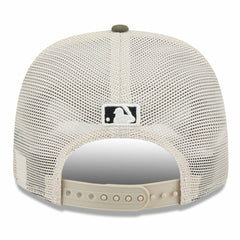 Light Beige/Olive Athletics New Era 2025 Armed Forces Day 9SEVENTY Stretch-Snap Hat