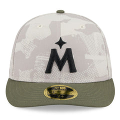 Light Beige/Olive Minnesota Twins New Era 2025 Armed Forces Day Low Profile 59FIFTY Fitted Hat