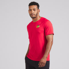 NHL Chicago Blackhawks lululemon Metal Vent Tech Short-Sleeve Shirt