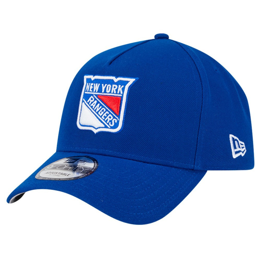 NHL New York Rangers New Era Core A-Frame 9FORTY Adjustable Hat