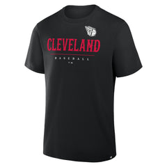 Black Cleveland Guardians Fanatics Color Pop Legacy Clubhouse T-Shirt