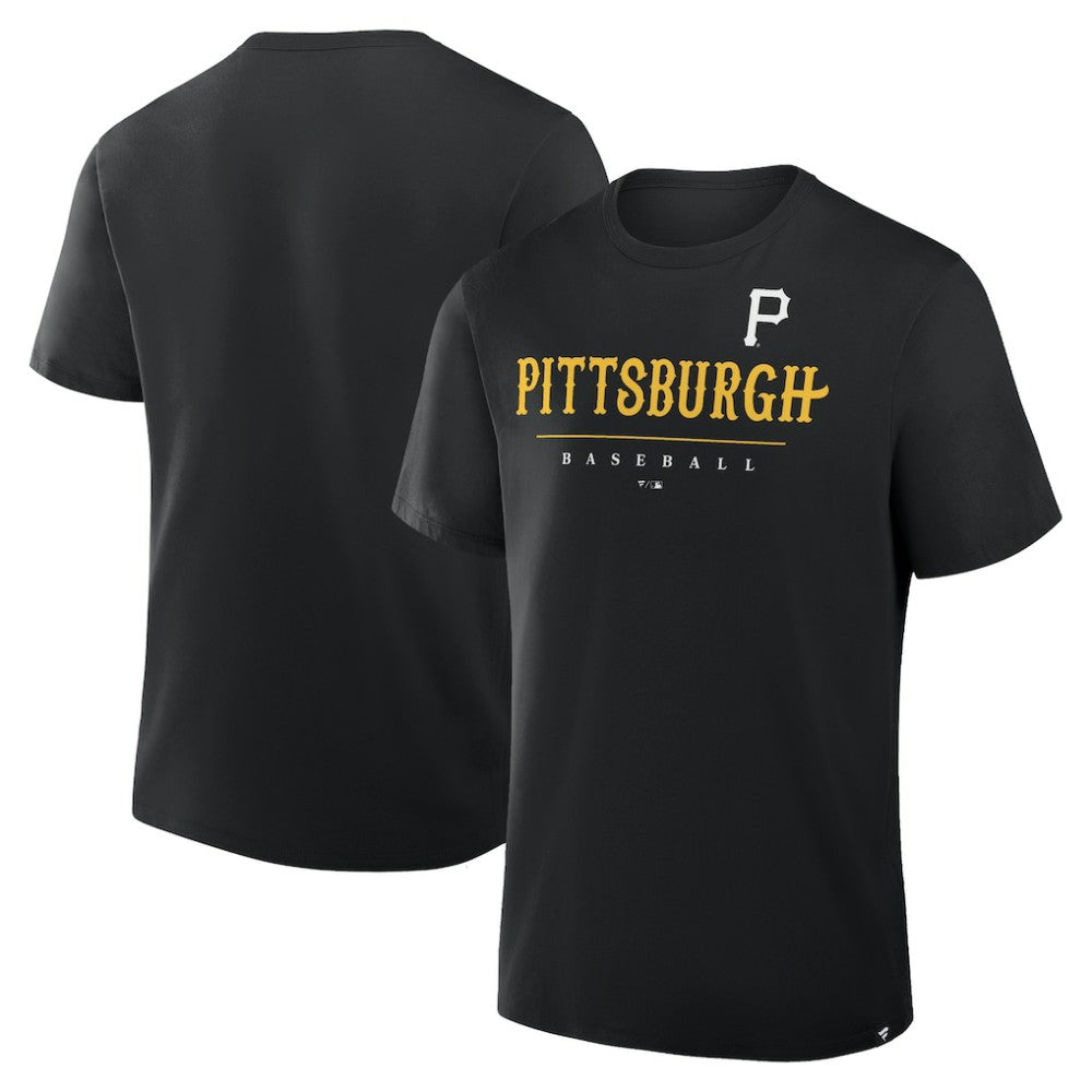 Black Pittsburgh Pirates Fanatics Color Pop Legacy Clubhouse T-Shirt