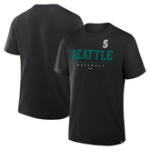 Black Seattle Mariners Fanatics Color Pop Legacy Clubhouse T-Shirt