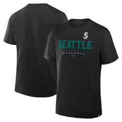 Black Seattle Mariners Fanatics Color Pop Legacy Clubhouse T-Shirt