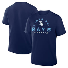 Navy Tampa Bay Rays Fanatics Clubhouse Legacy Primary Play T-Shirt