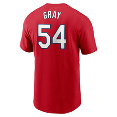 Red Sonny Gray St. Louis Cardinals Nike Fuse Name & Number T-Shirt