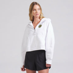 NHL Boston Bruins lululemon Women's Scuba Oversized Half-Zip Hoodie