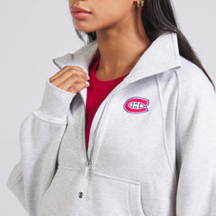 NHL Montreal Canadiens lululemon Women's Scuba Oversized Half Zip Top