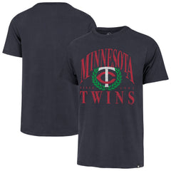 Navy Minnesota Twins '47 Pitchout Franklin T-Shirt