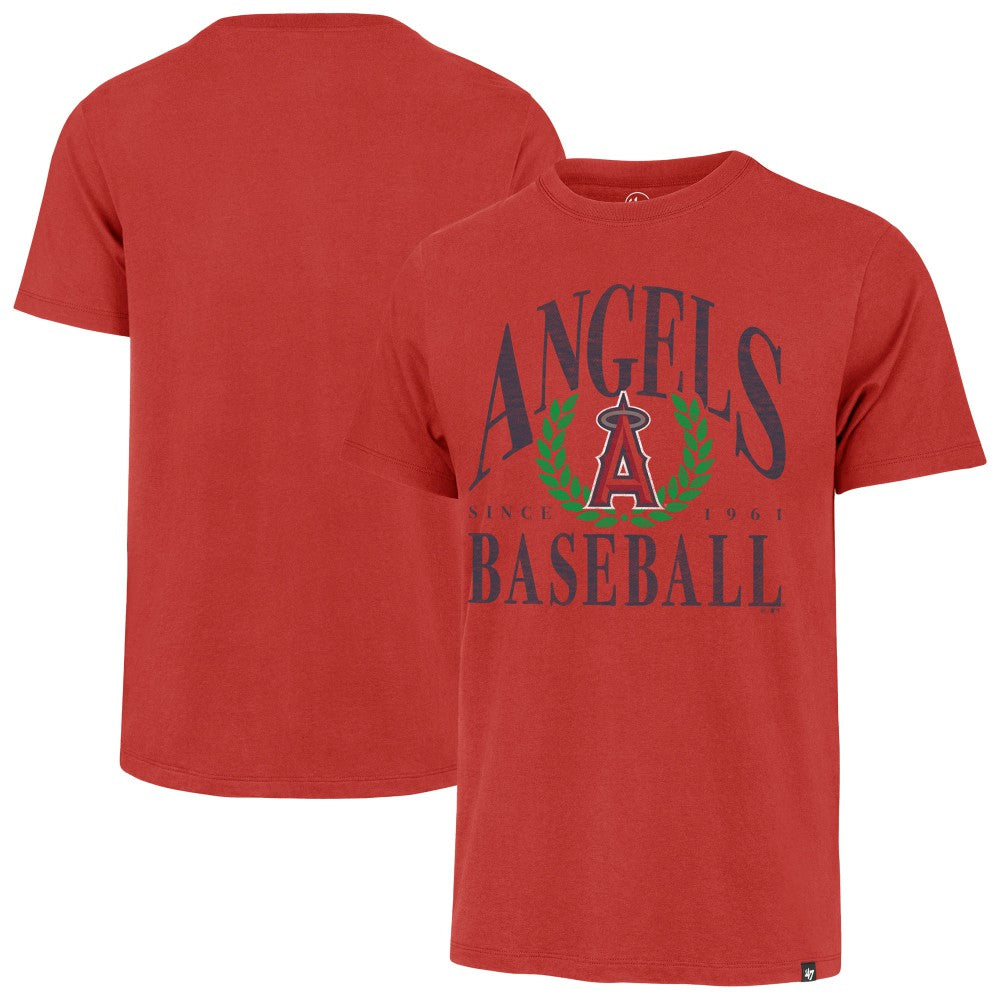 Red Los Angeles Angels '47 Pitchout Franklin T-Shirt