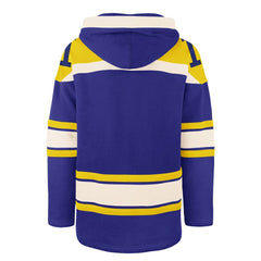 Royal Milwaukee Brewers '47 Superior Lacer Pullover Hoodie