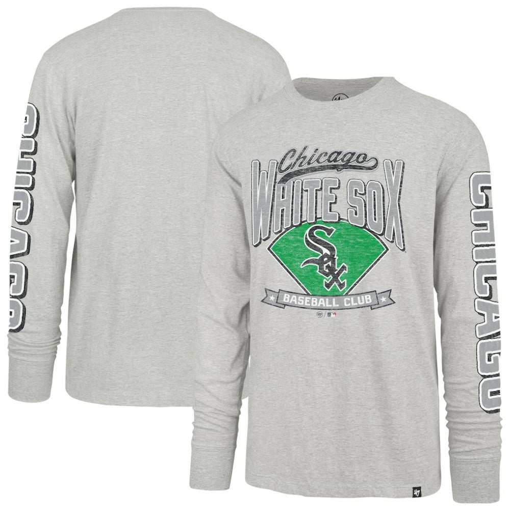 Gray Chicago White Sox '47 Fair Ball Franklin Long Sleeve T-Shirt