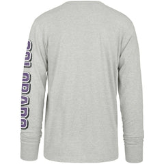 Gray Colorado Rockies '47 Fair Ball Franklin Long Sleeve T-Shirt