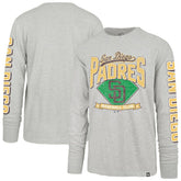 Gray San Diego Padres '47 Fair Ball Franklin Long Sleeve T-Shirt