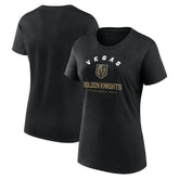 NHL Vegas Golden Knights Logo Athletic Women's Unrivaled T-Shirt