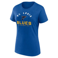 NHL St. Louis Blues Logo Athletic Women's Unrivaled T-Shirt