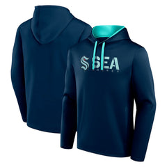 NHL Seattle Kraken Logo Athletic Head Start Pullover Hoodie