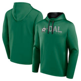 NHL Dallas Stars Logo Athletic Head Start Pullover Hoodie