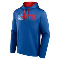 NHL New York Rangers Logo Athletic Head Start Pullover Hoodie