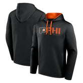 NHL Philadelphia Flyers Logo Athletic Head Start Pullover Hoodie