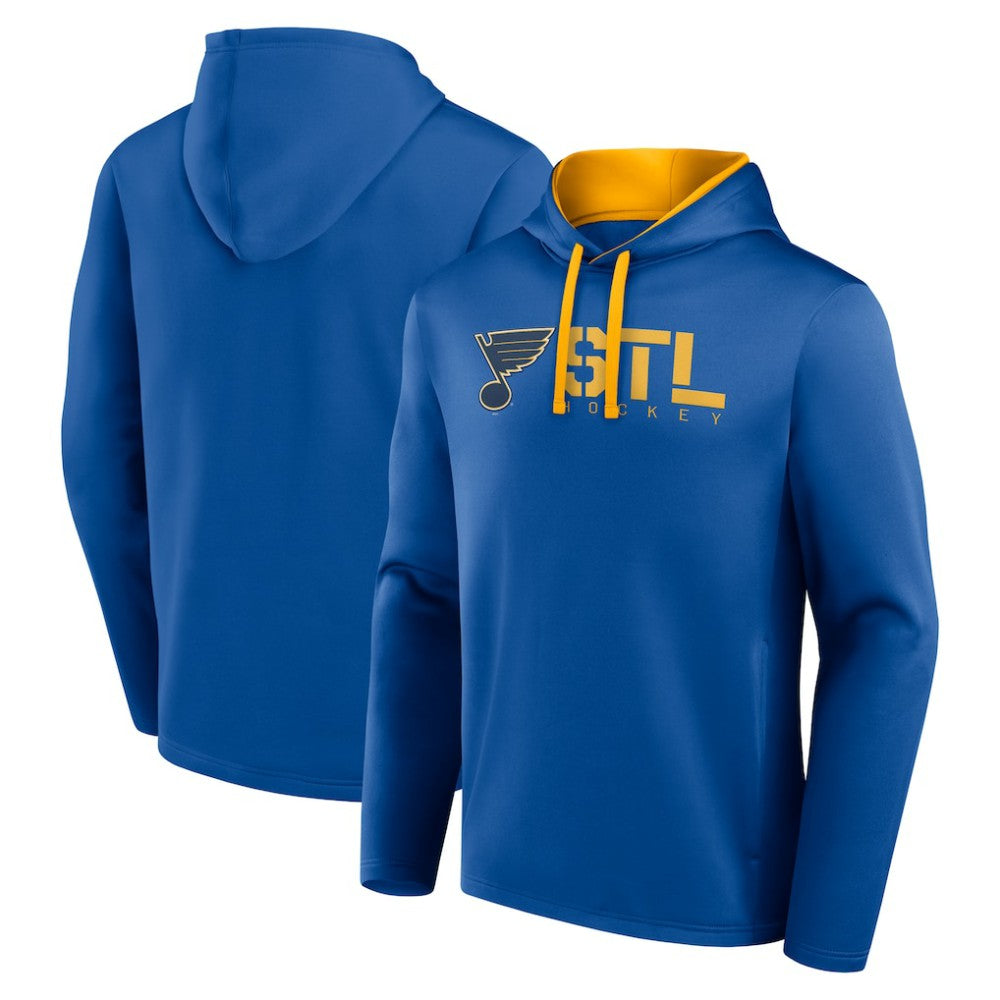 NHL St. Louis Blues Logo Athletic Head Start Pullover Hoodie