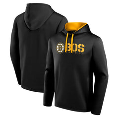 NHL Boston Bruins Logo Athletic Head Start Pullover Hoodie