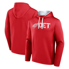 NHL Detroit Red Wings Logo Athletic Head Start Pullover Hoodie