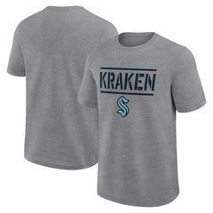 NHL Seattle Kraken Logo Athletic Top Notch T-Shirt