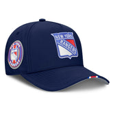 NHL New York Rangers Fanatics 2025 NHL Draft Authentic Pro On-Stage Podium A-Frame Adjustable Hat