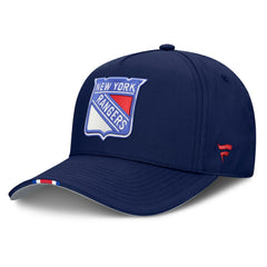 NHL New York Rangers Fanatics 2025 NHL Draft Authentic Pro On-Stage Podium A-Frame Adjustable Hat