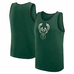 Milwaukee Bucks Logo Athletic Unmatched Success Tank Top