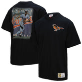 Black Cal Ripken Jr. Baltimore Orioles Mitchell & Ness Legends Collection Vintage Logo T-Shirt