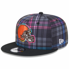 2024 NFL Crucial Catch Plaid 9FIFTY Snapback Hat - Cleveland Browns Hats
