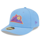 Light Blue Colorado Rockies New Era 2025 City Connect Low Profile 59FIFTY Fitted Hat