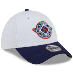 White/Navy Houston Astros New Era 2025 City Connect Batting Practice 39THIRTY Flex Hat
