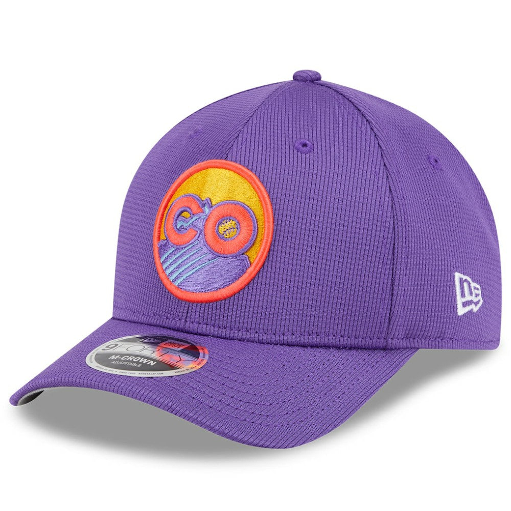Purple Colorado Rockies New Era 2025 City Connect Batting Practice 9FORTY Adjustable Hat