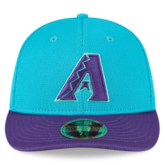 Teal/Purple Arizona Diamondbacks New Era 2025 City Connect Low Profile 59FIFTY Fitted Hat