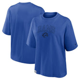 Women's Glory Arch Boxy T-Shirt - Los Angeles Rams T-shirts