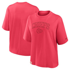 Women's Glory Arch Boxy T-Shirt - Kansas City Chiefs T-shirts