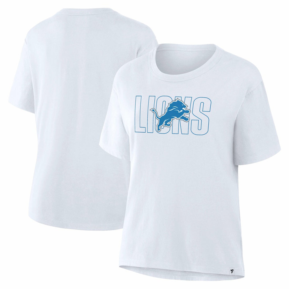 Women's Line Em Up T-Shirt - Detroit Lions T-shirts