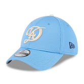Light Blue Los Angeles Dodgers New Era City Connect Batting Practice 39THIRTY Flex Hat