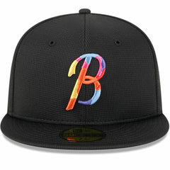 Black Baltimore Orioles New Era City Connect Batting Practice 59FIFTY Fitted Hat