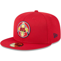Red St. Louis Cardinals New Era City Connect Batting Practice 59FIFTY Fitted Hat