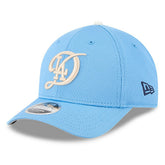 Light Blue Los Angeles Dodgers New Era City Connect Batting Practice 9FORTY M-Crown Adjustable Hat