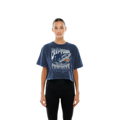Women's Cropped Boxy Sport Classics Mineral Wash T-Shirt - Dallas Cowboys T-shirts