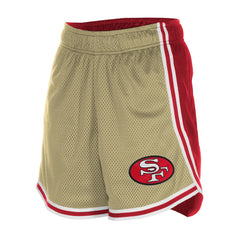 Women's Throwback Sport Classics Mesh Shorts - San Francisco 49ers Shorts