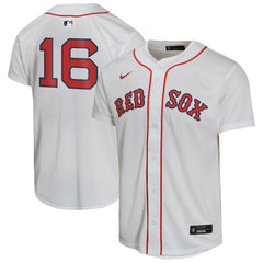 White Jarren Duran Boston Red Sox Nike Youth Home Player Game Jersey