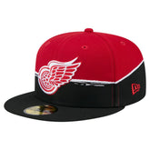 NHL Detroit Red Wings New Era Vintage Color Dip 59FIFTY Fitted Hat