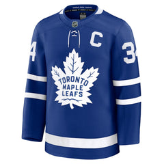 NHL Auston Matthews Toronto Maple Leafs Fanatics Captain Patch Home Premium Jersey